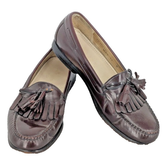 Cole Haan Other - COLE HAAN Loafers Mens Size 11D Brown Leather Tassel Preppy